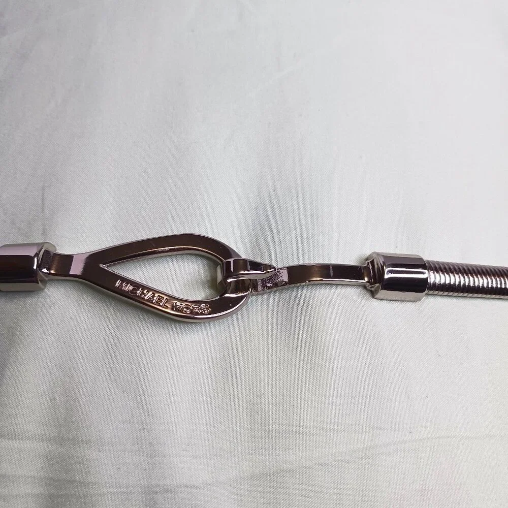 Michael Kors Women's Silver Belt